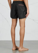 MONCLER Classic black swim shorts